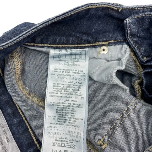 GUESS Emma Fit Medium Rise Ankle Skinny Capri Jean Sz 24 - Picture 4 of 5